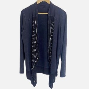 Voice of California Studded open front cardigan L